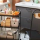 Візок чорний, 50,5x30x83 см IKEA NISSAFORS 203.997.77 - изображение 5