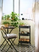 Візок на колесах, чорний, 35x45x77 см IKEA RÅSKOG 405.821.81 - изображение 8