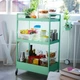Візок, світло-зелений, 50,5x30x83 см IKEA NISSAFORS 106.067.82 - изображение 5