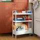 Візок білий, 50,5x19x67 см IKEA NISSAFORS 406.029.85 - изображение 6