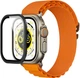 Szkło hartowane Yaxo AR Superhard Armor Glass do Apple Watch Ultra 1/2/3 Black (YAWARSAGSG49MM01B) - obraz 2