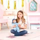 Lalka Bobas Hello Baby Boy z akcesoriami 46 cm Niebieska 94683AC (4003336420944) - obraz 4