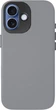 Чохол для смартфона Yaxo Leather Gear Slim Case для Apple iPhone 17 Bohemian Gray (YMALGSLCI1701GY) - зображення 3