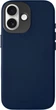 Etui na smartfon Yaxo Leather Gear Slim Case do Apple iPhone 17 Dusky Blue (YMALGSLCI1701DB) - obraz 1
