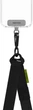 Pasek do telefonu Yaxo Crossbody Sport Lanyard Dusty Black (YMACSPLY01B) - obraz 3