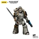 Фігурка warhammer40k JoyToy Iron Warriors Command Squad Chosen with Legion Standard 1/18 - изображение 2
