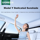 Солнечные шторки UGREEN для Tesla Model Y 2021-2024 двухслойные с теплоизоляцией (LP955-65962) - изображение 1