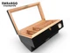 Х'юмідор для 50-75 сигар Black Mahogany Showcase з висувною скринькою - изображение 6