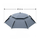 Зонтик-антивитер пляжный садовый рыболовный 2.4M с наклоном Outdoor Umbrella Усиленный - изображение 6