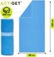 Полотенце микрофибра Actiget Спортивное 150 x 80 см Синее (ACT0191) - изображение 15