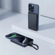 УМБ Acefast M8 Magnetic Wireless 5000mAh 18W PD/QC 3.0, QI 7.5 W Black (6974316283386) - изображение 7