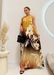 Бежевий сарафан максі Miho’s халтер з віскозного шовку 36-001 - M-XL - бежевий - зображення 1