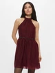 Сукня коротка жіноча H&M 0822044 36 Бордова (SZ2000215060125) - зображення 1