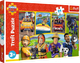Puzzle Trefl Maxi Strażak Sam i przyjaciele 24 elementy (5900511143560) - obraz 1