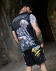 Летний милитари комплект Sabotage Black с тризубом и камуфляжным принтом из Coolmax M - изображение 6
