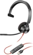 Навушники Plantronics Poly BlackWire 3310, BW3310-M USB-A Black (212703-01) - зображення 1