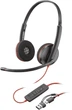 Навушники HP Poly Blackwire 3220 Stereo Adapter USB-A/USB-C Bulk Black (1974984330738) - зображення 1