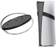 Podstawka ładująca YAXO THUNDER IMPACT do PS5/PS5 Slim/PS5 Pro Pure Silver (YGTISD01S) - obraz 3