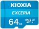 Картка пам'яті KIOXIA Exceria microSDHC 64Gb Class 10 UHS I + ad - изображение 1
