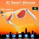 Смарт-окуляри Smart AI Glasses M88 2MP-камера (з фото-та відеозйомкою + додаткові лінзи) - изображение 5