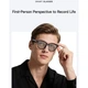 Смарт-окуляри Smart AI Glasses M89S з фото та відеозйомкою 8MP-камера + 2 комплекта додаткових лінз - изображение 9
