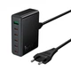 Зарядное устройство Hoco Modern PD 6-портовое 70 Вт 3А, PD/QC Черный (C152A) - изображение 2