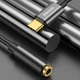 Кабель для аудіо Baseus Type-C - 3.5mm Jack 0.09 м Чорний (CATL54-01) - зображення 5