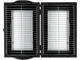 Przenośny grill węglowy LUND 42 × 28 × 35 cm z dwoma rusztami 99929 (5906083126192) - obraz 7