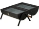 Przenośny grill węglowy LUND 42 × 28 × 35 cm z dwoma rusztami 99929 (5906083126192) - obraz 5