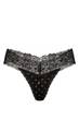 Трусики стринг Victoria's Secret 1(XS) Черный (150954) - изображение 3