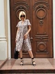 Літня сукня з квітковим принтом Fashion 42/44 білий - зображення 4