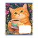 Зошит шкільний 1Вересня Sunny cat А5 18 аркушів клітинка (768771) - зображення 2