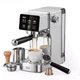 Кофемашина iHunt Bro Barista Flex 5-в-1, насос Ulka 19 бар, резервуар 1,2 л, цифровая сенсорная панель, система нагрева Thermoblock 1350 Вт - изображение 1