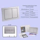 Готовое решение Qtap для ванной комнаты: подвесной унитаз Swan Ultra Quiet 520×360×320 + комплект инсталляции Nest 4 в 1 (квадратная клавиша Satin) - изображение 5