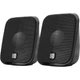 Колонки 2.0 S-25 Black, 2 x 3 Вт, USB, mini-jack 3.5 мм (EL121100022) REAL-EL (teh0029026) - изображение 1