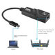 Мережевий адаптер-перехідник Ethernet RJ45 на USB Type-C 1000 Мбіт/с для ноутбука/ПК/MacBook/ТВ приставки - зображення 3
