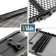 Стіл туристичний Vilde 489391 розкладний 2в1 80 x 40 x 37/66 см Чорний (5900670121553) - зображення 6