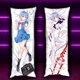 Дакимакура 105х35 см Рей Аянами Ева Евангелион Neon Genesis Evangelion Подушка с наволочкой двухсторонняя - изображение 1