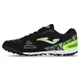 Сороконожки обувь футбольная Joma MUNDIAL MUNS2501TF размер 39 (верх-искусственная кожа, подошва-RB, черный-салатовый) - изображение 3