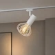 Світильник трековий MSK Electric Lotus у стилі лофт NT 14151-1 WH - зображення 3