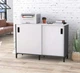 Тумба офисная с раздвижной дверцей LS-1200 MSMLOFT - изображение 8