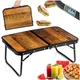 Стіл туристичний Vilde 489396 розкладний 60 x 40 x 25 см Коричневий (5900670121607) - зображення 4
