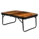 Стіл туристичний Vilde 489396 розкладний 60 x 40 x 25 см Коричневий (5900670121607) - зображення 3
