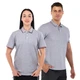 Футболка поло LIDONG LD-8518 (хлопок 80%, купро (cupro) 20%, вес 210 гр, размер 4XL, Серый) - изображение 2
