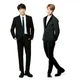 Дакімакура 105х35 см Чонгук Пак Чимин Park Jimin Чон Джонгук Jungkook BTS Подушка зі знімною наволочкою - зображення 1