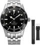 Часы мужские Orient Star Diver 1964 II Limited Edition RE-AU0601B00B + ремешок RE-AU0601B00B - изображение 1