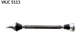 Приводний вал SKF VKJC5113 Seat Ibiza; Skoda Roomster, Fabia; Volkswagen Polo 6Q0407272EA, 6Q0407452RX - изображение 1