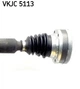 Приводний вал SKF VKJC5113 Seat Ibiza; Skoda Roomster, Fabia; Volkswagen Polo 6Q0407272EA, 6Q0407452RX - изображение 3