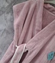 Халат жіночий Malloory Home банний OneSize 44/50 Світло-бузковий - зображення 3