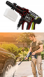Акумуляторна мийка високого тиску Toolme TM280 PRO BRUSHLESS 450 Вт з алюмінієвою помпою, 2 АКБ 21В, піногенератор - зображення 9
